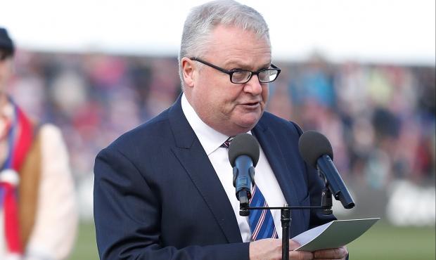 1_22WBPA17MW0584.jpg Bulldogs president Peter Gordon believes the unveiling of redevelopment plans is "the most important day off-field for the Club" since the rally to save the Club in 1989. (Photo: AFL Media) - Western Bulldogs